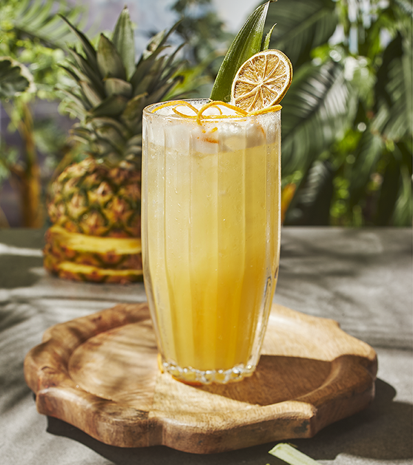 Tropical Pineapple Getaway Cocktail