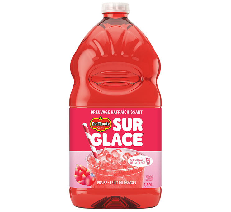 fraise- fruit du dragon Del Monte Sur Glace